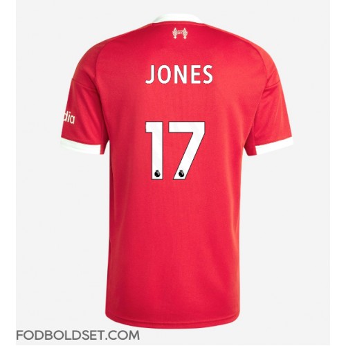 Liverpool Curtis Jones #17 Hjemmebanetrøje 2025-26 Kortærmet